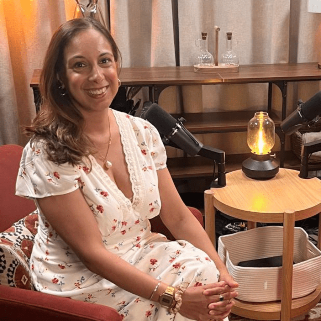Homeopathy practitioner on a podcast